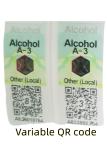Variable QR code tag