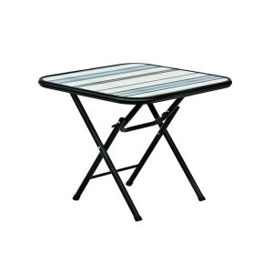 China Antirust Garden Steel Table Easy Maintenance For Cafe Terrace on sale