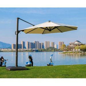 China Garden 3.5m Roman Patio Cantilever Waterproof Sunbrella on sale