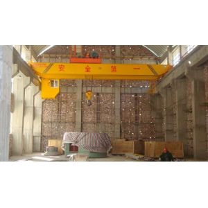 Industrial Warehouse Overhead Bridge Crane Lifting Equipment High Efficiency