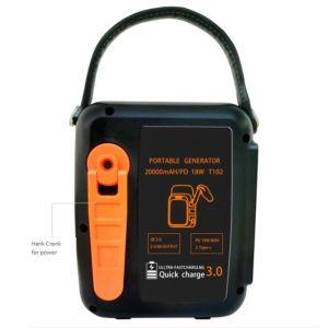 Outdoor Portable Solar Generator 18W For Car Camping Power Bank