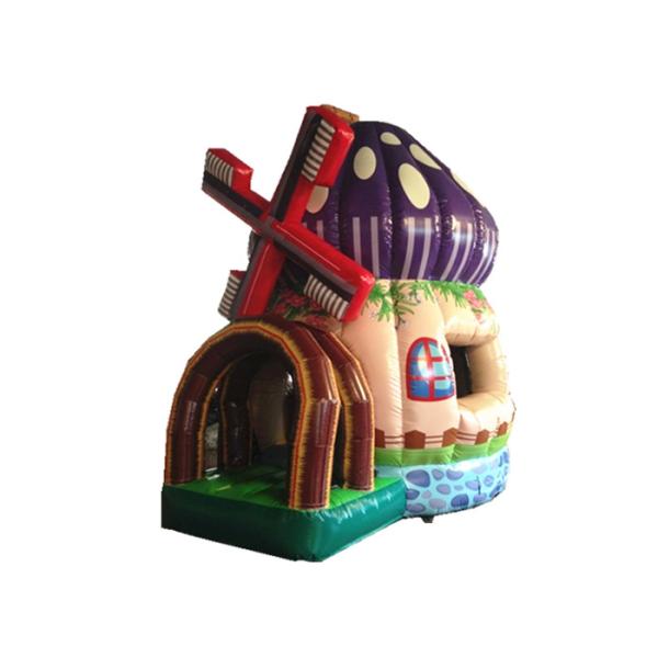 Buy Commercial Inflatable Bouncer 3 X 4 X 5m , Silk Printing Minnie Mouse Bounce House Inflatable Mushroon Bouncy Castle at wholesale prices