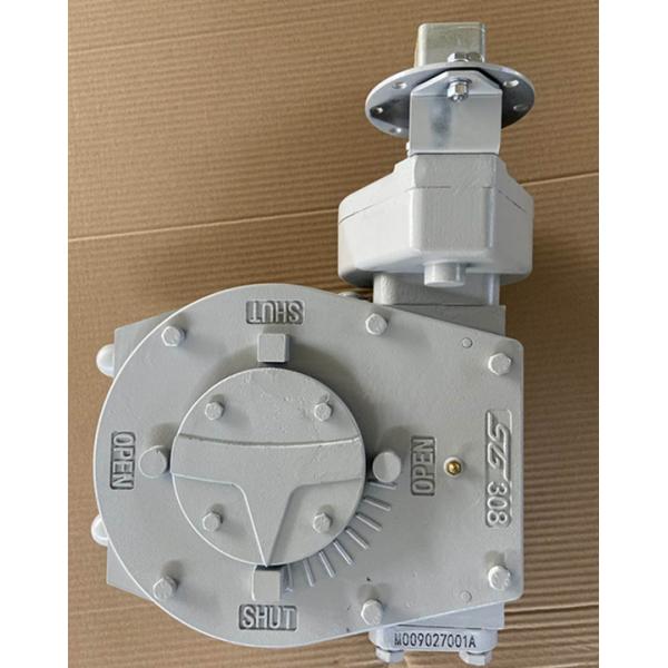 Durable Gray Iron Ingress Actuator Gearbox For Solid / Liquid And Gas
