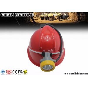 5.6Ah 8000lux 156Lum ATEX Approved IP68 Mining Cap Lights With Three Chargers