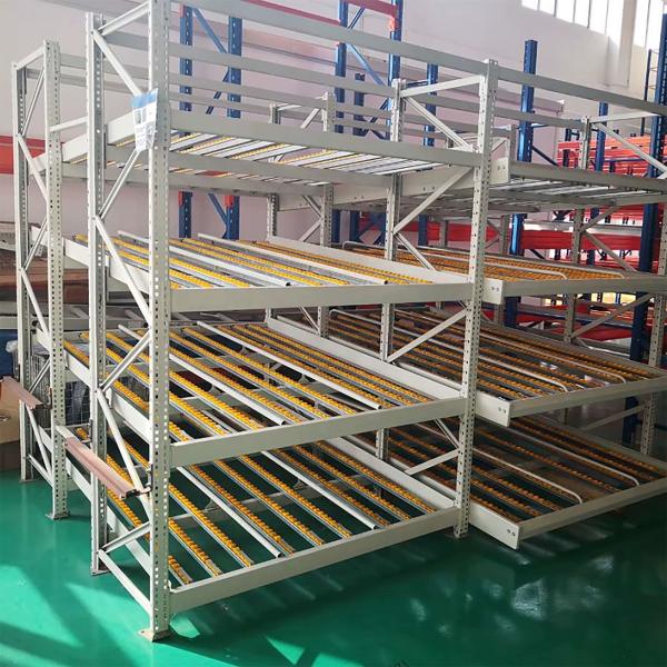 Cold Chain Gravity Carton Flow Shelving Anti Condensation With Cold Resistant