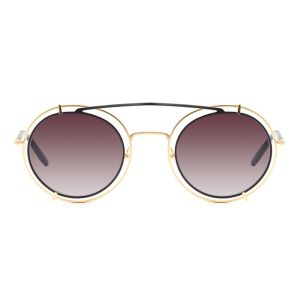 Double Bridge Acetate Metal Glasses