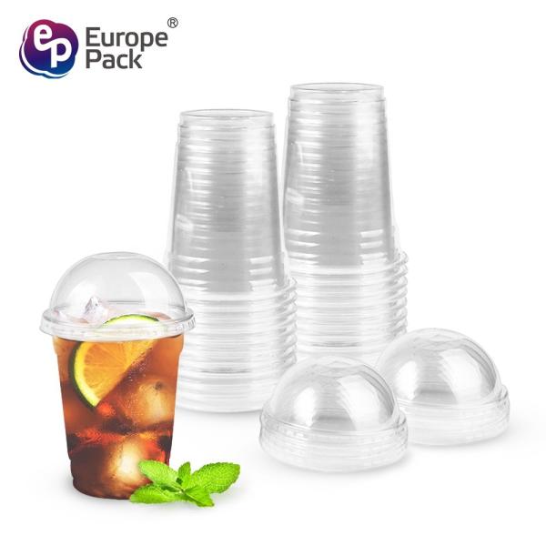 100% compostable PLA transparent cups biodegradable plastic cups custom logo