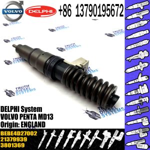 injector common rail injector 3801369 BEBE4D18002 For VOL PENTA MD13 diesel fuel