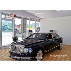 10m Width Clear Span Cube Structure Tent With Thermo Roof