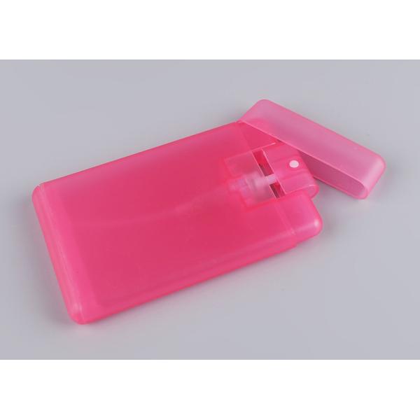Transparent Pink Credit Card Spray Bottle Sturdy Chemical Resistant