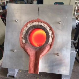 100KW Medium frequency (Frequency range 1-10khz) Induction Melting furnace