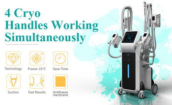 Buy cryolipolysis + cavitation + RF spa use fat freezing cryolipolysis slimming machine at wholesale prices