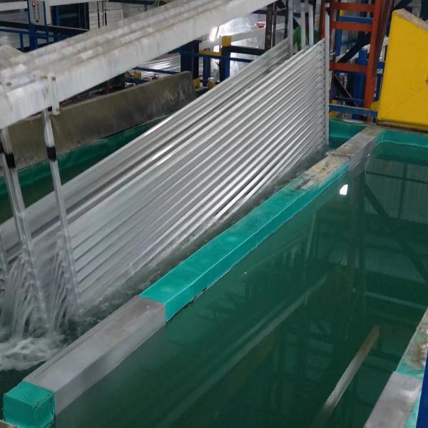 550T/Month Automated Anodizing Line 380V - 415V Horizontal Mode