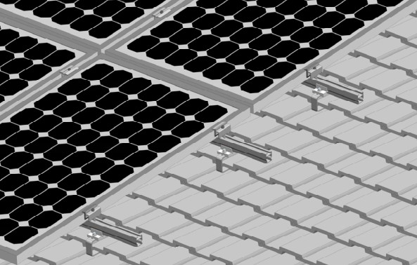 Buy Flexibility Rooftop Hooks Solar Power System Solar Panel Racking Structure at wholesale prices