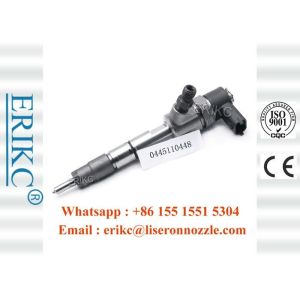 China ERIKC 0445110448 Auto Pump Injector 0 445 110 448 , 4D22E41000 Bosch Orignal Nozzle Injector 0445 110 448 for QUANCHAI on sale