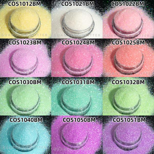 High Flash Holographic Cosmetic Biodegradable Glitter Powder Bulk ODM