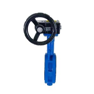 ANSI 150LB Soft Seal Turbine Butterfly Valve Ductile Iron Body