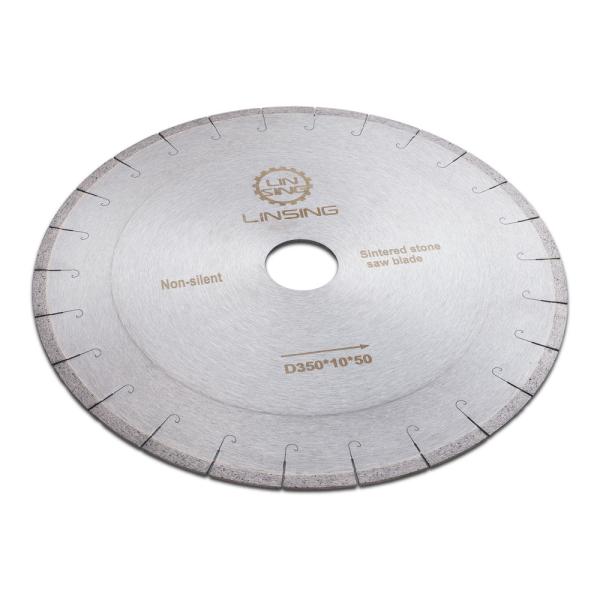 Buy High Frequency Brazed Diamond Saw Blade D350mm for Cutting Dekton Marble Efficiently at wholesale prices
