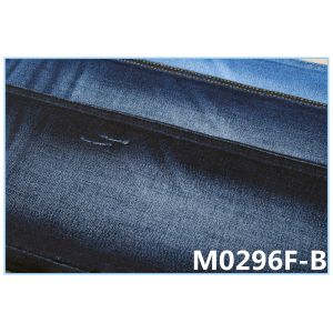 Jeans 363g 92 Cotton 6 Polyester Dual Core Dualfx Indigo Denim Fabric