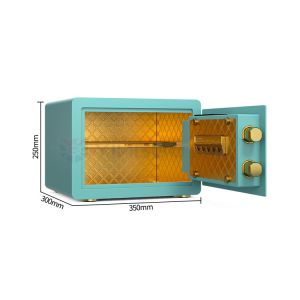 Solid Steel Home Safe Box H25 Thickness Customized OEM Service