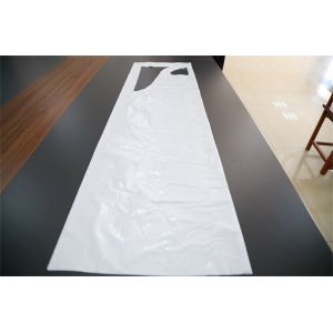 LDPE / HDPE Disposable Plastic Aprons Flat Pack On A Roll Single Use Dust Proof