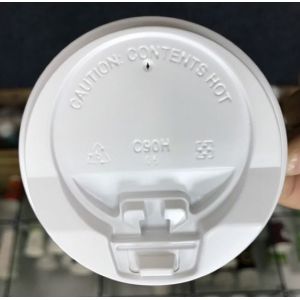 ISO9001 Certified Plastic Cup Lid Snap-on Design and Compatibility with Most Standard Cup Sizes