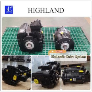 Harvester Hydraulic Drive System Hydraulic Control Axial Piston Pump Automatic