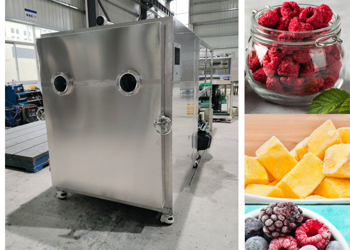 China 200kg Industrial Freeze Dryer Machine Vacuum Degree  on sale