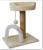 Quality Soft Plush Toy Jungle Cat Tree Vertical Scratch Surface Fulfills Pet's Needs for sale