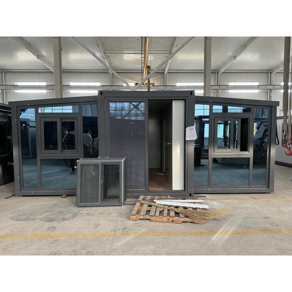 Breathable Expandable Container House Homes for in Australia Steel Frame Expandable Design and Breathable Material