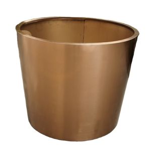 Outdoor modern luxury large round planters and flower pots