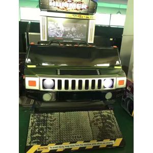 Hummer Car Racing Arcade Game Machines , Metal Commercial Gaming Machines