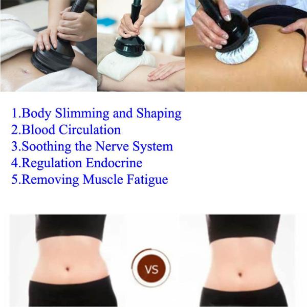 G8 Vibration Vacuum Massage Column Head For Pain Relief Fat Elimination Body Sculpting