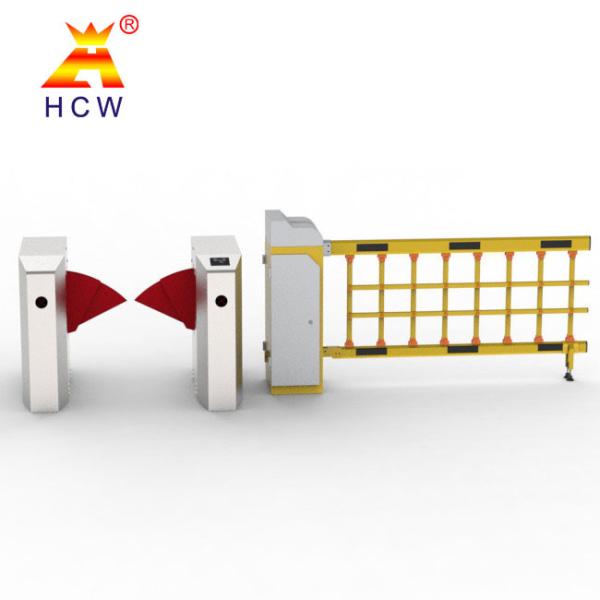 AC230V QR Code Turnstile RS232 RS485 IP45 Face Recognition Turnstile