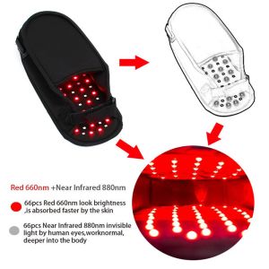 Pain Relief LED Light Therapy Device 880nm Red Light Therapy Slipper For Foot