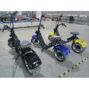 Quality Citycoco 1200W 18*9.5inch big Wheel Electric Scooter with wide tyre for sale