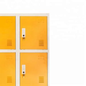 Key Lock 12 Door KD Electrostatic Metal Gym Lockers