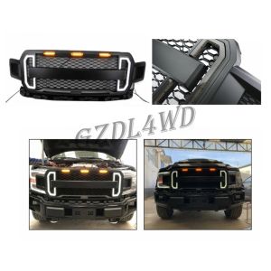GZDL4WD 4x4 Front Grill Mesh Raptor Accessories For F150 Raptor 2018