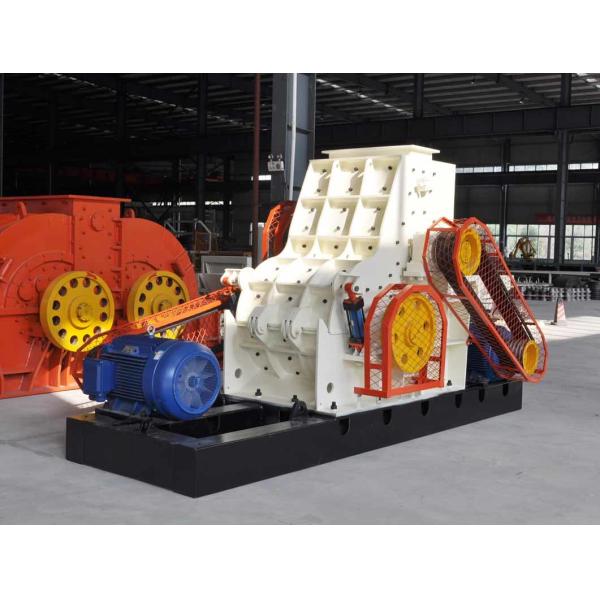 Steel Double Roller Minerals Processing Equipment Automatic Hammer Crusher