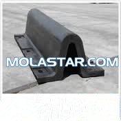Molastar High Quality U Type Rubber Fender For Marine Boat