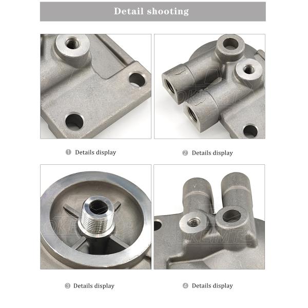 600-311-9640 Fuel Filter Head For Kubota 6D95 PC200-5 Engine