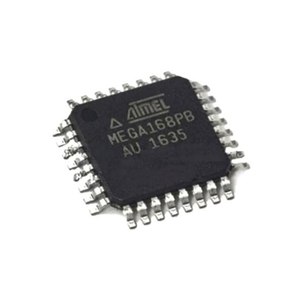 Atmel Atmega168pb Microcontroller Qfp Electronic Components Transistor Ic Chips