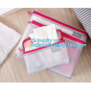 mesh zipper cosmetic bag make up custom high quality bags and cases shopping,