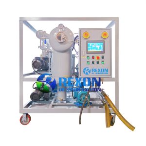 Double Stage Vacuum Insulating Oil Purification Plant with Digital Gauges