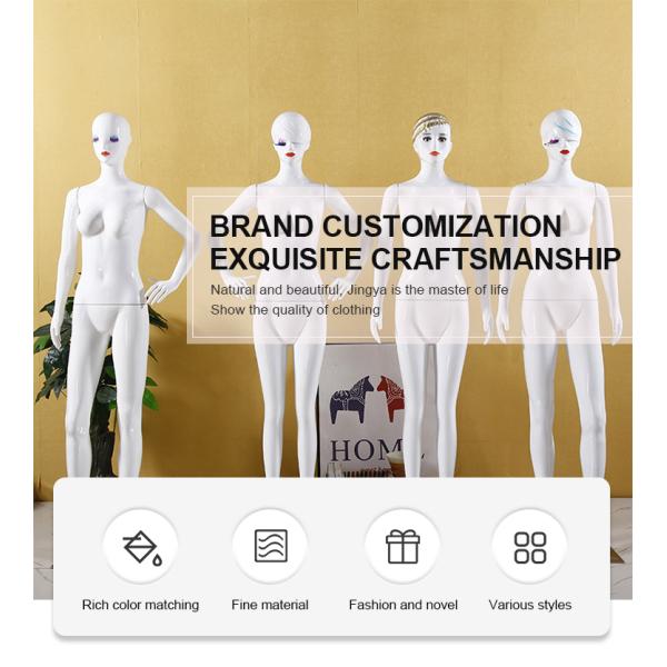 Factory direct sales foam cloth female model clothing display props bust printed linen cloth pin-inserable cloth