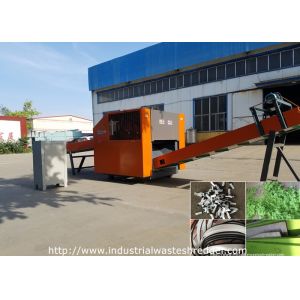 Soundproof Industrial Shredder Machine Fiberboard Acoustic Cotton / Blanket Cutter