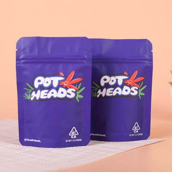 Buy BPA Free Packaging Self Standing Pouch 60 Mic With Zipper at wholesale prices