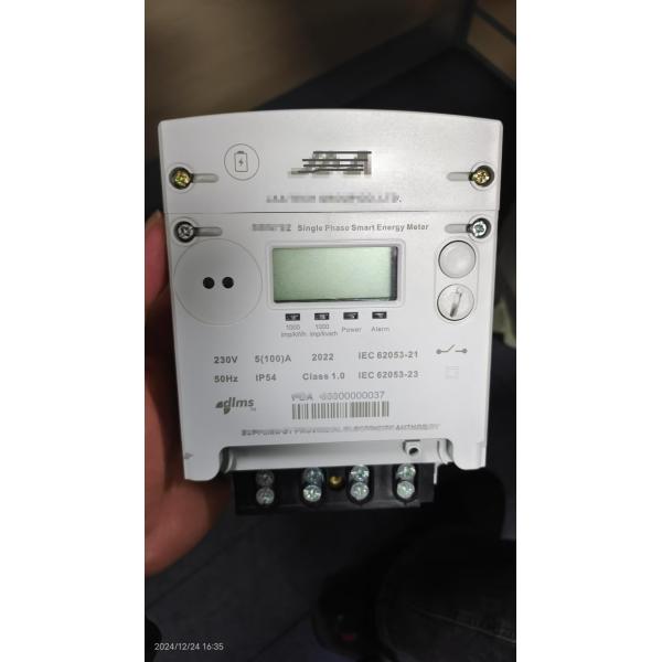 Calin Single Phase Prepaid Energy Meter PLC/RF/GPRS Multi Tariff Microgrid