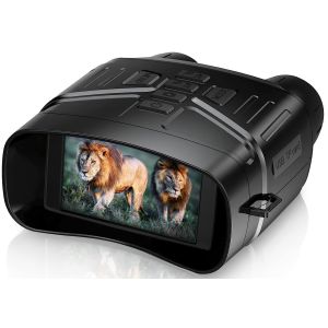 Quality Capture Clear Photos and Videos with 4K Night Vision Binoculars 3'' Large Screen ABS for sale