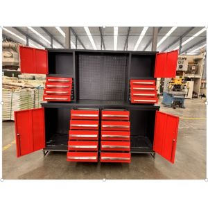 Customized OBM Support Heavy Duty Car Repair Tool Cabinet with 18 Drawers and 4